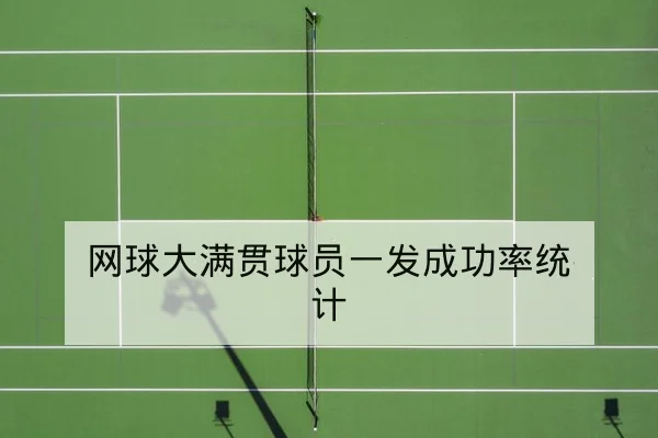 网球大满贯球员一发成功率统计